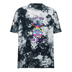 Oversized tie-dye t-shirt