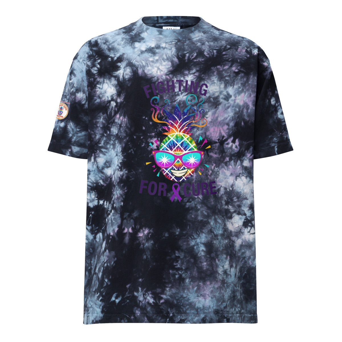 Oversized tie-dye t-shirt