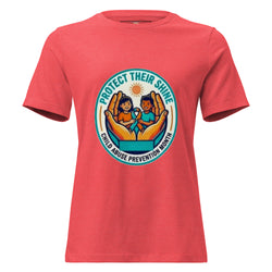 Child Abuse Prevention - Women's Relaxed T-Shirt